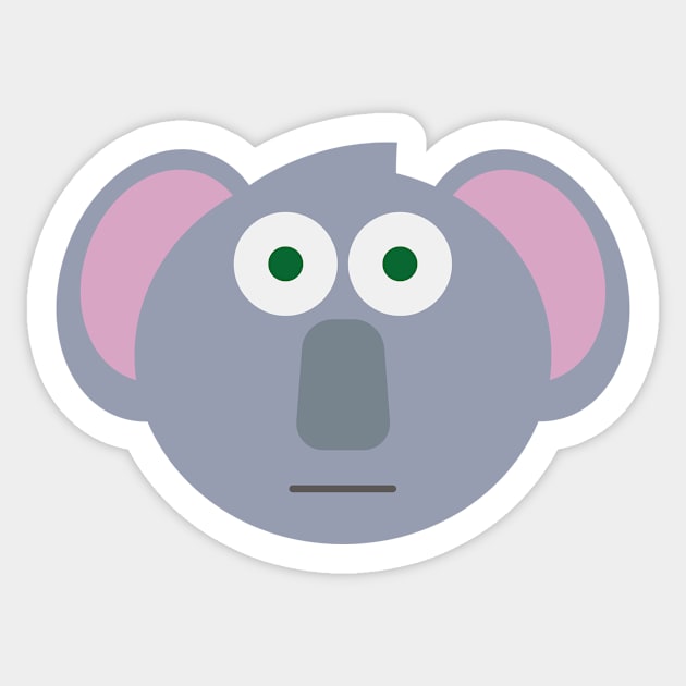 Koala - Squaranimals #16 Sticker by AntielARt